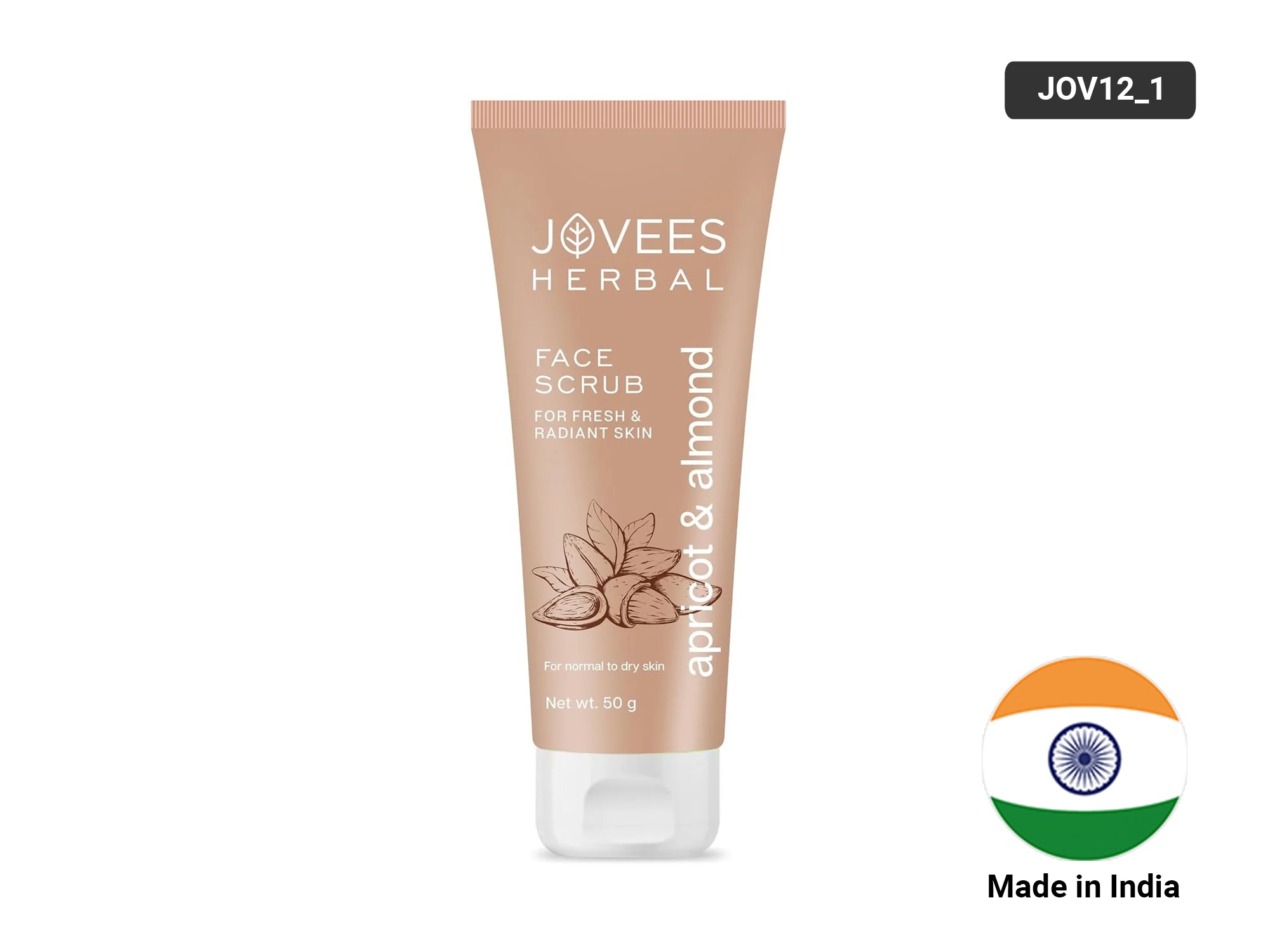 Jovees Herbal Apricot and Almond Face Scrub 100g in Sri Lanka